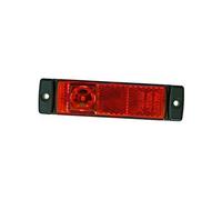 2TM 008 645-921 Right OS Left NS Side Marker Light Lamp Indicator 12V Red Hella
