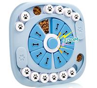 2TRUL Dog Puzzle Toys, Dog Enrichment Toy for Boredom, Interactive Mentally Stimulating lQ Training Puzzle with Treat Dispenser, Gift for Puppy Birthday