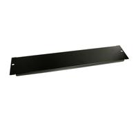 StarTech 2U Blanking Panel BLANKB2 - Steel 19in Rack Mount Filler - Black