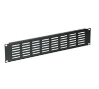 2U Vent Rack Panel, Black