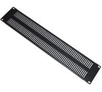 2U Vented Blank Panel - Rack Mount Blanking Plate For 19 Inch Cabinets and Racks
