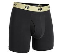 2UNDR NCAA Team Colors Men's Swing Shift Boxers, Cu Black, M