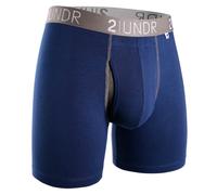 2UNDR Swing Shift Boxer Shorts XL Men's - Comfortable Underwear for Active Lifestyle in Navy/Grey