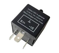 2V 3 Pin Motorcycle Led Flasher Relay Adjustable Freauency Turn Signal Light Flasher Blinker Relay Switch Power Supply
