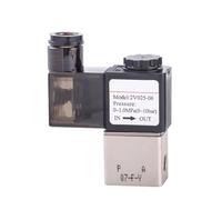 2V Series Fluid Controlvalve 2/2Way 2V025-06/2V025-08 Controls Solenoid Valve AC/DC 12V 24V 110V 220V(2V025-08,AC 220V)