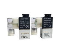 2v025-08 2V025-06 Air Solenoid Valve Normally Closed 12V 24V 110V 220V Control Valves 1Pcs(2V025-06 AC220V)