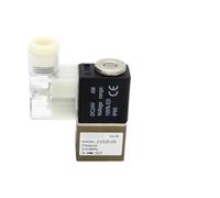 2V025-08 2V025-06 Normally Closed 2 Way 2 Position Air Solenoid Valve Fluid Control Valve(Grey,2V025-08NC AC380V)