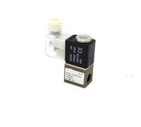 2V025-08 2V025-06 Normally Closed 2 Way 2 Position Air Solenoid Valve Fluid Control Valve(Transparent,2V025-06NC DC24V)