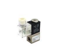 2V025-08 2V025-06 Normally Open 12V 24V 220V 1/4" BSP 2 Way 2 Position Air Solenoid Valve 2V025-08 Pneumatic Control Valve(Green,2V025-08-NO AC380V)
