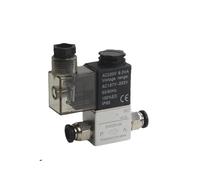 2V025-08 dc12v 24v 220v Pneumatic air Solenoid Valve 2 Position 2 Port Normally Closed(8mm Hose Pipe,DC12V)