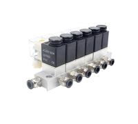 2V025-08 Normally Closed 12V 24V 220V Valve Pneumatic Pneumatic Solenoid Valve 2 Way Solenoid PNEUMAT Cartridge Solenoid Valve(4 Combinations)