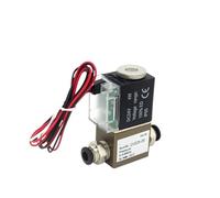 2V025-08 Normally Closed Wire Lead Type Pneumatic Control Valve 12V 24V 110V 220V 1/4" 2 Way 2 Position Solenoid Valve(12mm Fittings,2V025-08 NC DC24V)
