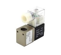 2V025-08 Normally Open 12V 24V 220V 1/4" BSP 2 Way 2 Position Air Solenoid Valve 2V025-08 Pneumatic Control Valve(with 4MM,2V025-08 AC110V)
