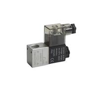 2V025-2/3/4/5/6/7/8/9/10F Pneumatic Air Solenoid Valve 2 Position 2 Port Normally Closed 1Pcs(2V025-9F,AC110V)