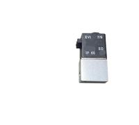 2V025 Pneumatic Solenoid Valve 2 Way Normally Closed DC12V DC24V AC110V AC220V 1/4" Female Port 1pcs Valve Opens with Energized(6mm,DC 24V)