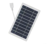2W 5V Solar Panel for Mobile Power Generation in Nature Settings with For Mini Solar Charger Integration Support