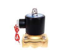 2W Series Direct-Acting Normally Closed Water Valve 1/4",1/8",1/2",3/4" AC220V,DC24V Pneumatic Valve for Water Oil Air(2W200-20,AC110V)