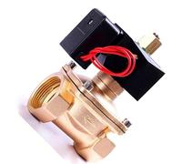 2W Series Normally Open Brass Water Solenoid Valve - -Saving, Non-Heating, Direct Action, IP65 Waterproof(DC12V)