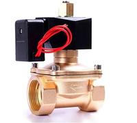2W Series Normally Open Brass Water Solenoid Valve - -Saving & Waterproof IP65, Direct Action(24V)