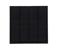 2W Solar Panel - High Efficiency Monocrystalline Charger, Portable USB Output for Mobile Devices, Ideal for Outdoor Activities