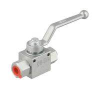 2Way Hydraulic Ball Valve High-Pressure Ball Valve 2Way Hydraulic which provides reliable and leak-free sealing its performance in various environments (G1/4)
