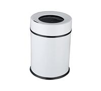 2WFYJNITP Kitchen Bin 6l/9l/13l Electric Intelligent Induction Garbage Cans Home Basket Bathroom Living Room Classification Wet And Dry Charging Stainless Steel Garbage Can(White,9L)