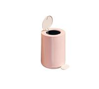 2WFYJNITP Kitchen Bin Foot Hand Press Type Trash Can Household Light Luxury Bathroom Toilet Kitchen Living Room with Lid Bedroom Large Capacity Garbage Can(Pink,Large)
