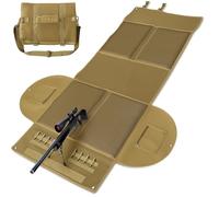 2win2buy Shooting Mat with Elbow Wings, Extra Large Hunting Shooting Mats Prone Padded Roll Up Portable Waterproof Hunting Mats Non-Slip Durable Shooting Rest for Shooters Range Rifle
