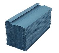 2Work 1-Ply C-Fold Hand Towels Blue 2880 Sheets