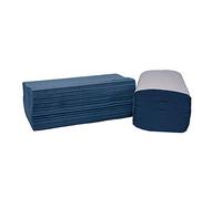2Work 1-Ply I-Fold Hand Towels Blue 20 x 180 Sheets (Pack of 3600) 2W70104