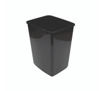 2Work 10L Swing Bin Base Only Black