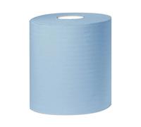 2Work 2-Ply Centrefeed Roll 150m Blue (6 Pack)