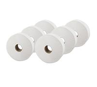 2Work 2-Ply Jumbo Toilet Roll 62mm Core (Pack Of 6)