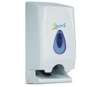 2Work - 2Work Twin Toilet Roll Dispenser White KMON503
