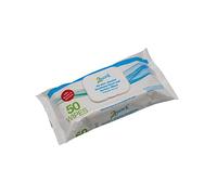 2Work Antibacterial Alcohol Hand Wipes Unfragranced (Pack of 50) 2W03485
