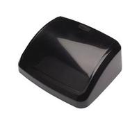 2Work 2W02396 Swing Bin Lid 10 Litre Plastic Black