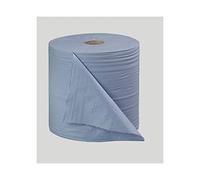 2Work Blue Bumper 2-Ply Paper Roll 270mm x 400m Pack of 2