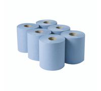 2Work Cfeed Roll 3-PLY BLU 135M