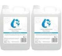 2Work Conditioning Antibacterial Handwash 5 Litre Bulk Bottle 2W03975 (Pack of 2)