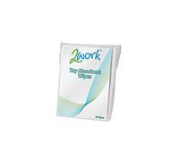 2Work DB57002 All Purpose Wipes - White (Pack of 100)
