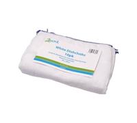 2Work Dishcloth 300x400mm White (10 Pack) 100212