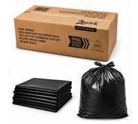 2Work Eco Extra Heavy Duty Refuse Sacks 90L Black 200 Pack