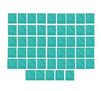 2Work Economy Cloth 420x350mm Green (Pack of 50) 2W08169