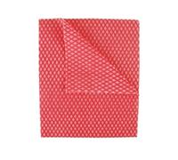 2Work Economy Cloth 420x350mm Red (Pack of 50) CCRC42BDI