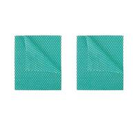 2WORK Economy Cloths Green 42X35CM Pack of 100 CCGC42BDI