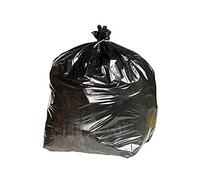 2Work Extra Heavy-Duty Refuse Sack Black (Pack of 200) KF76961