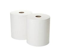 2Work Forecourt Roll 2-Ply 360Mx280mm White (Pack Of 2) 2W00132