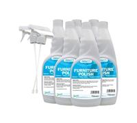 2Work Furniture Polish Trigger Spray 750ml (6 Pack) 2W07251