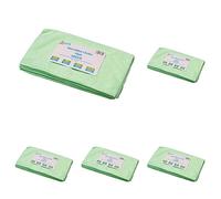 2WORK Green 400x400mm Microfibre Cloth (Pack of 50) 101161GN