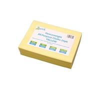 2Work Heavyweight Cloth 400x400mm Yellow (25 Pack) 103278
